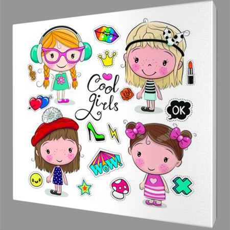 Картина на холсте детская 50х50 KDP188